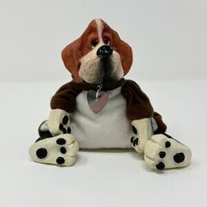 Hound Dogz Orville Beagle Dog by Kathleen Kelly Encore Bean Bag Resin Toy Plush
